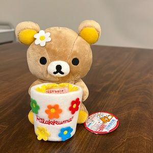 Rilakkuma Sanrio Pen Holder Plush Toy Authentic
